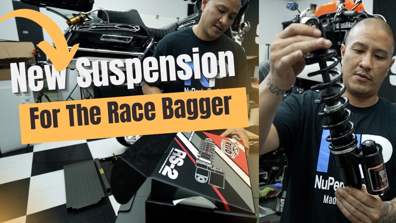 The RWD Suspension is in!