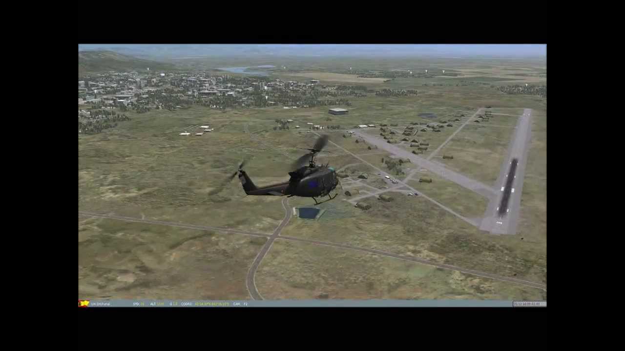 DCS UH-1H Autorotation