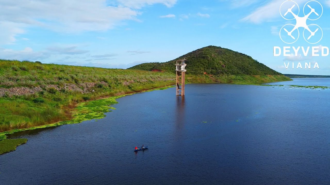 AÇUDE BANABUIÚ IMAGENS COM DRONE