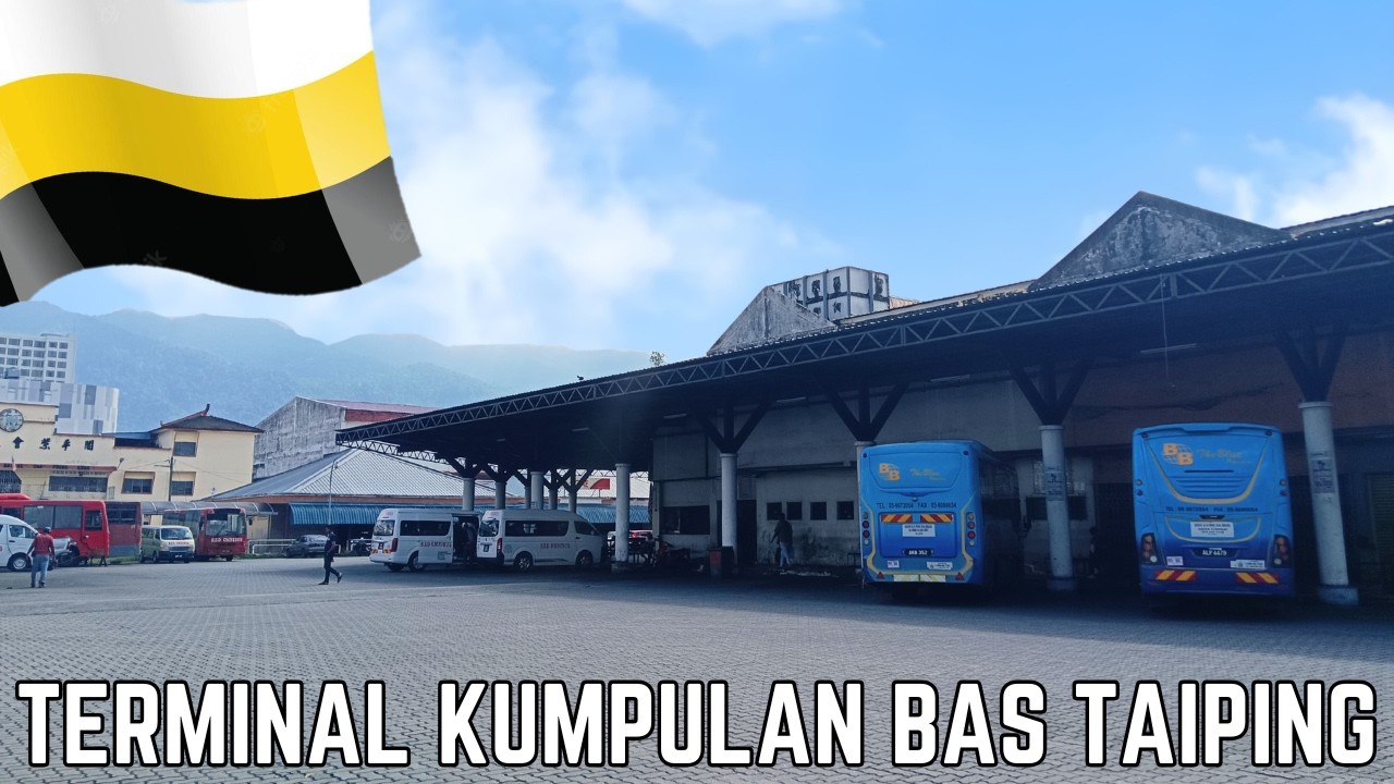 Автовокзал Terminal Kumpulan Bas Taiping - A Bus Station Frozen in Time (Тайпинг, Перак)