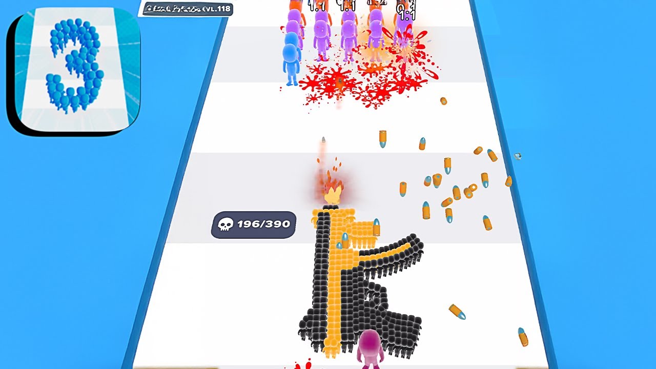 Crowd Number 3D ​- All Levels Gameplay Android,ios (Part 51)