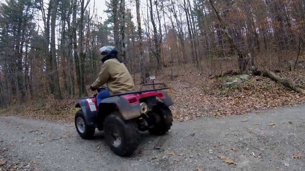 Massachusetts ATV Ride - Nov 2017 Beartown