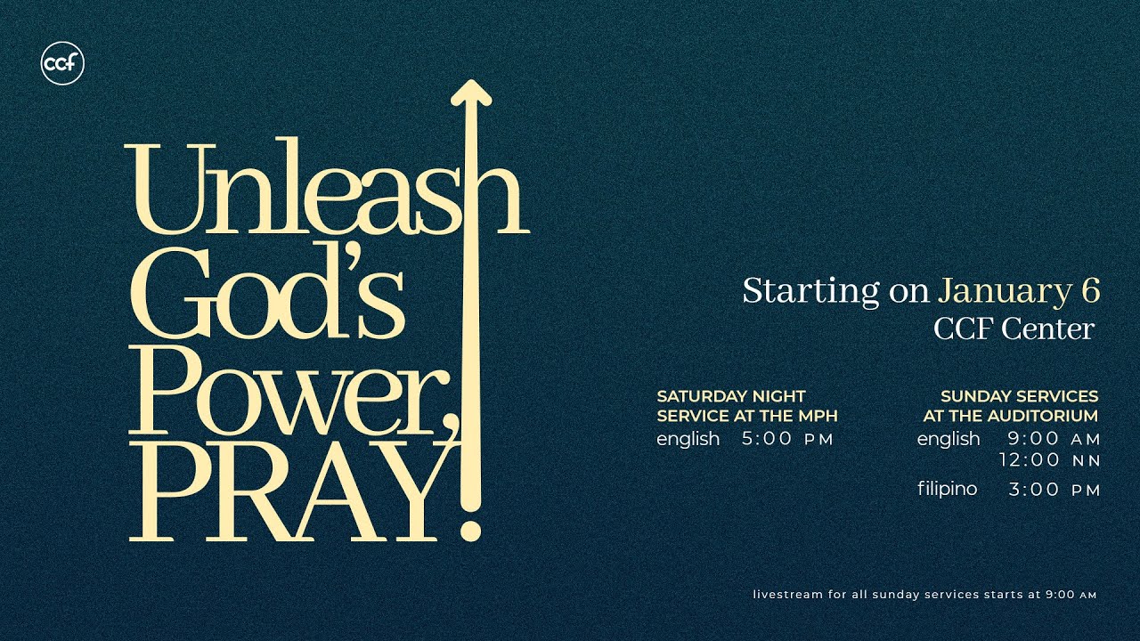 Unleash God's Power, Pray! | Peter Tan-Chi