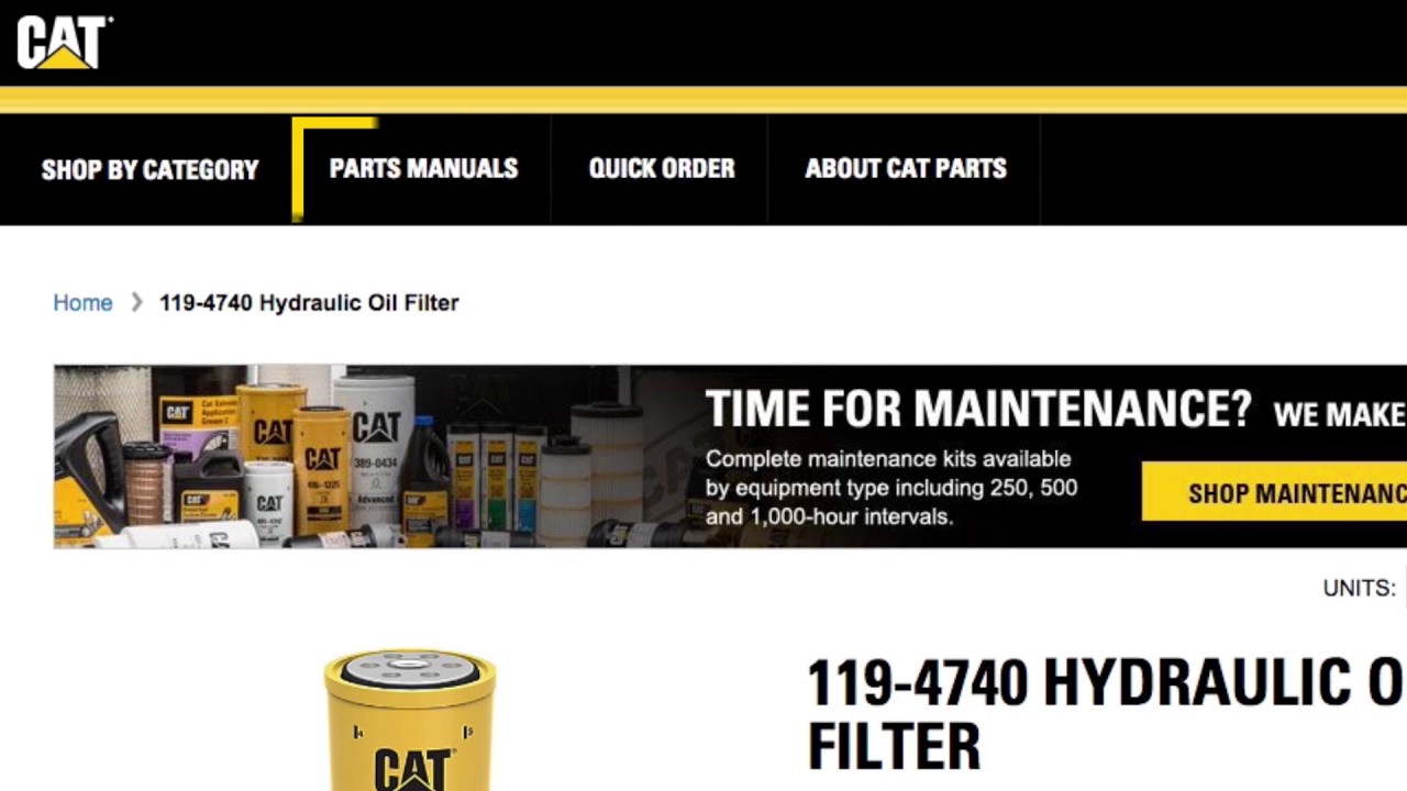 Order Cat Parts Online with Parts.cat.com - Foley Equipment Tech Tips