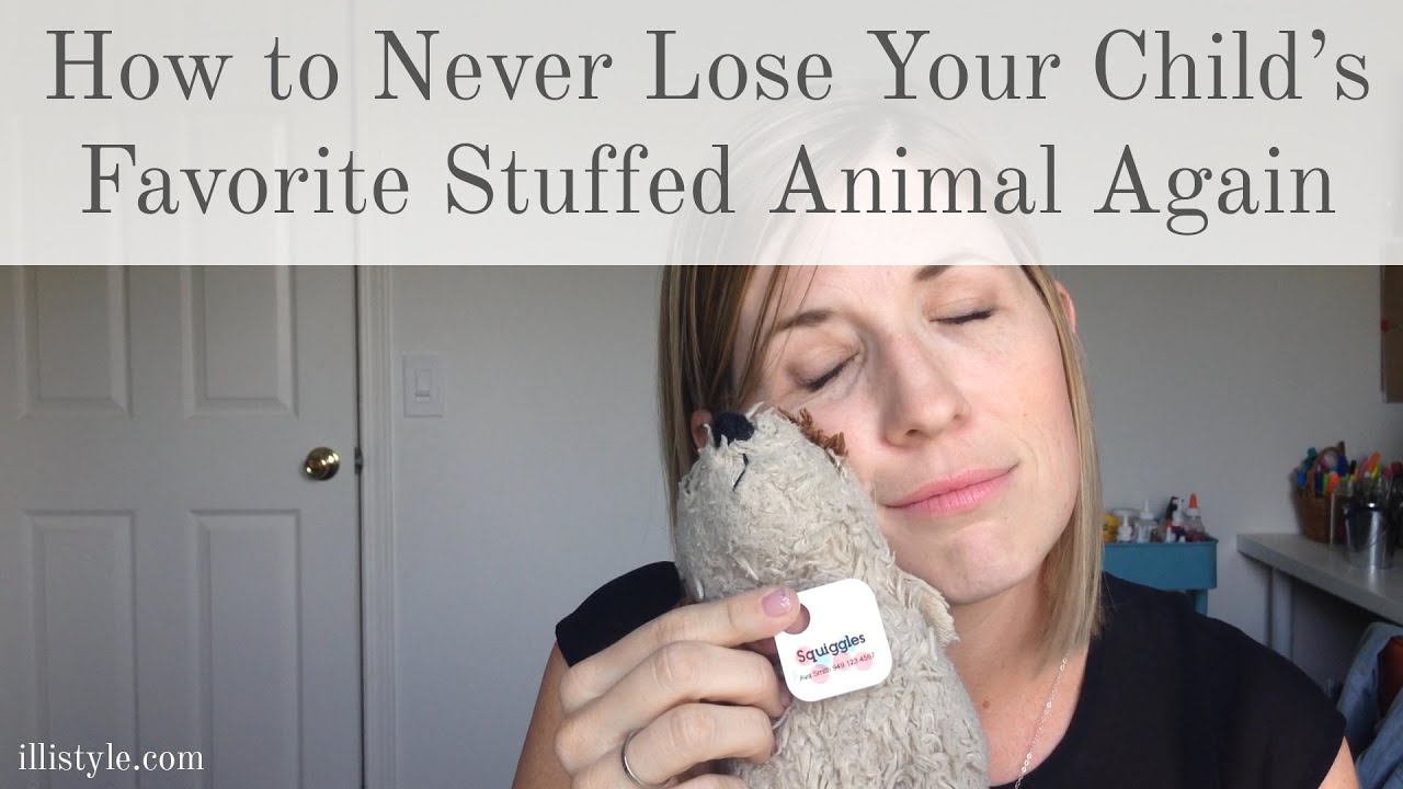 How to never lose your child's favorite stuffed animal again