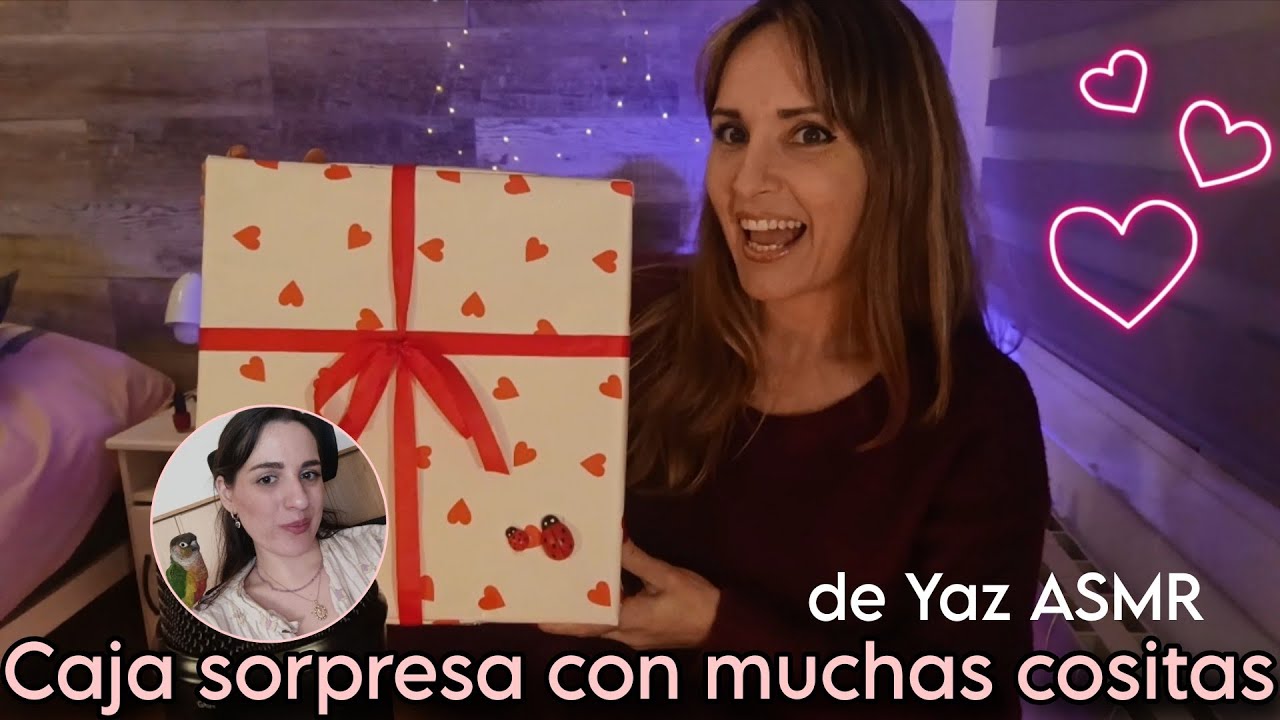 Unboxing CAJA SORPRESA 🎁✨ de @yazZzASMR 