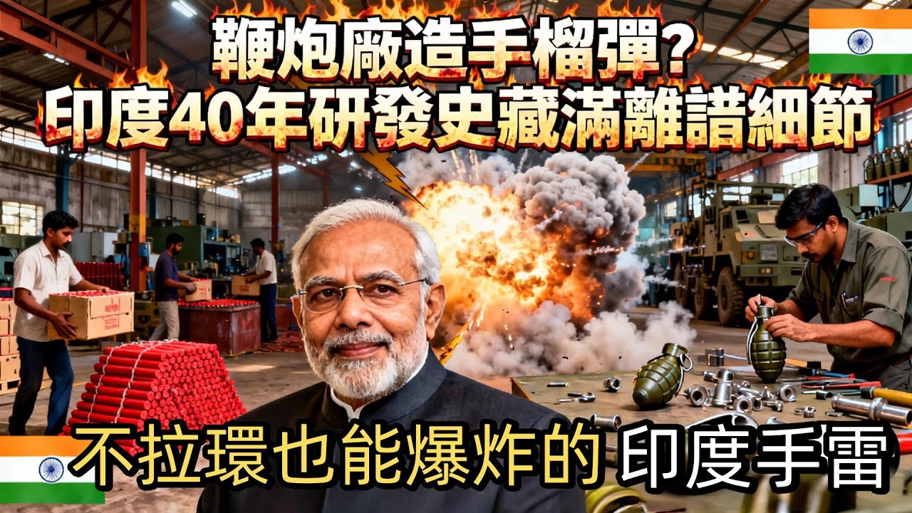 印度軍工有多離譜？40年造不出手榴彈，防雷靴鬧出國際笑話！