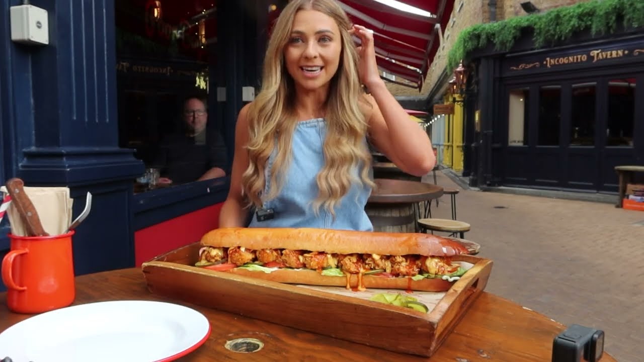 XXL SHRIMP PO BOY CHALLENGE В ЛОНДОНЕ