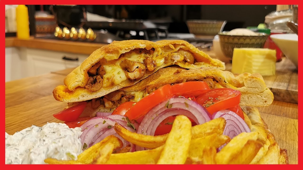 Gyros de Pui in Pita Greceasca - Home Cooking - Florin Arvunescu