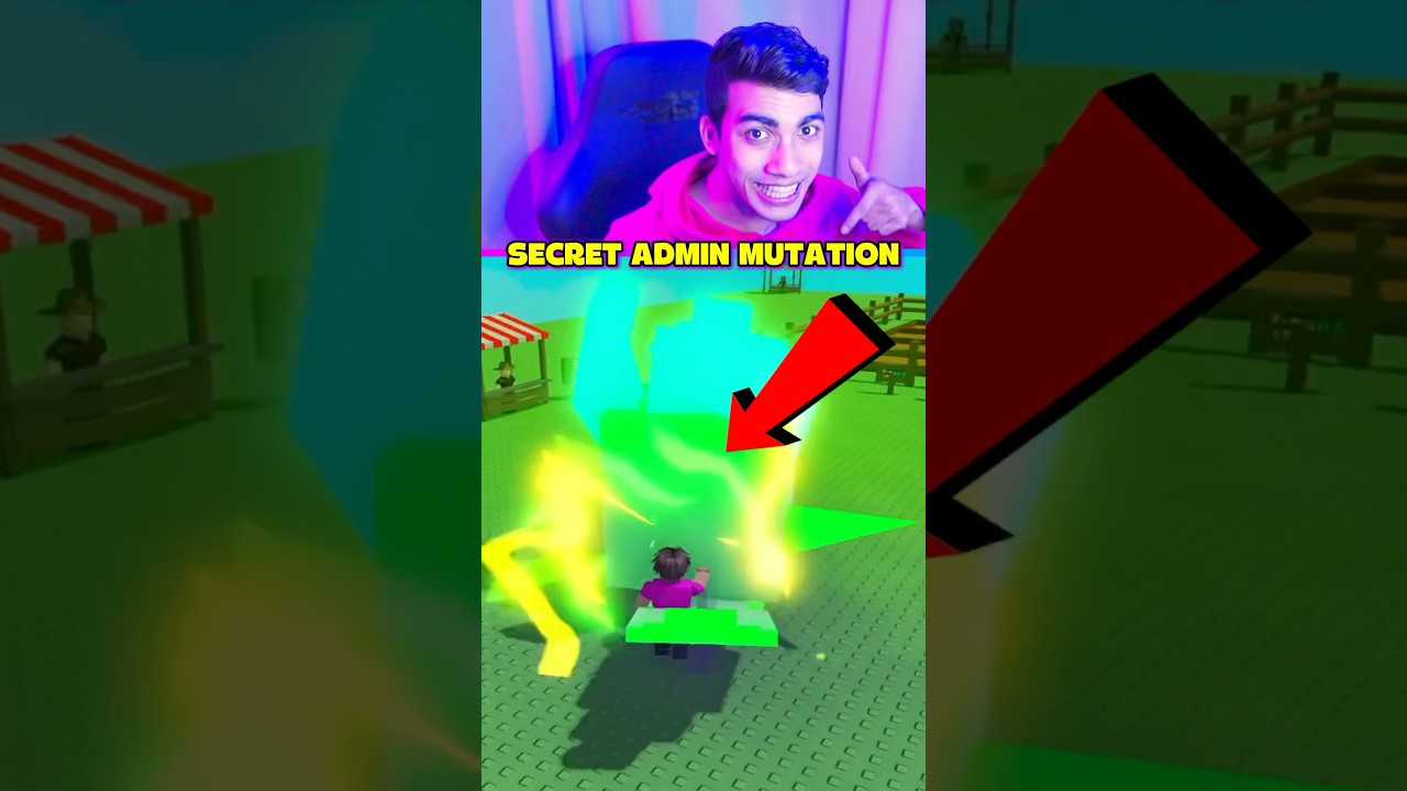 ВЫРАЩИВАЙТЕ СЕКРЕТНЫЙ АДМИН МУТАЦИЯ 😱
