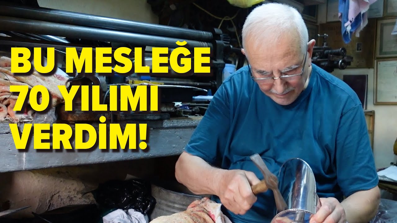 Yaşayan Kemeraltı: Mesleği 70 Yıldır Yaşatan Teneke Ustası