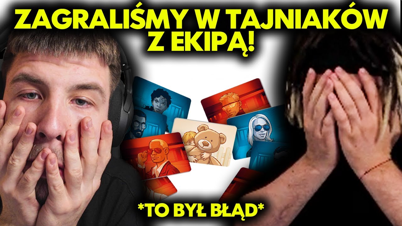 ZAGRAŁEM W TAJNIAKÓW Z EKIPĄ! *to był błąd*