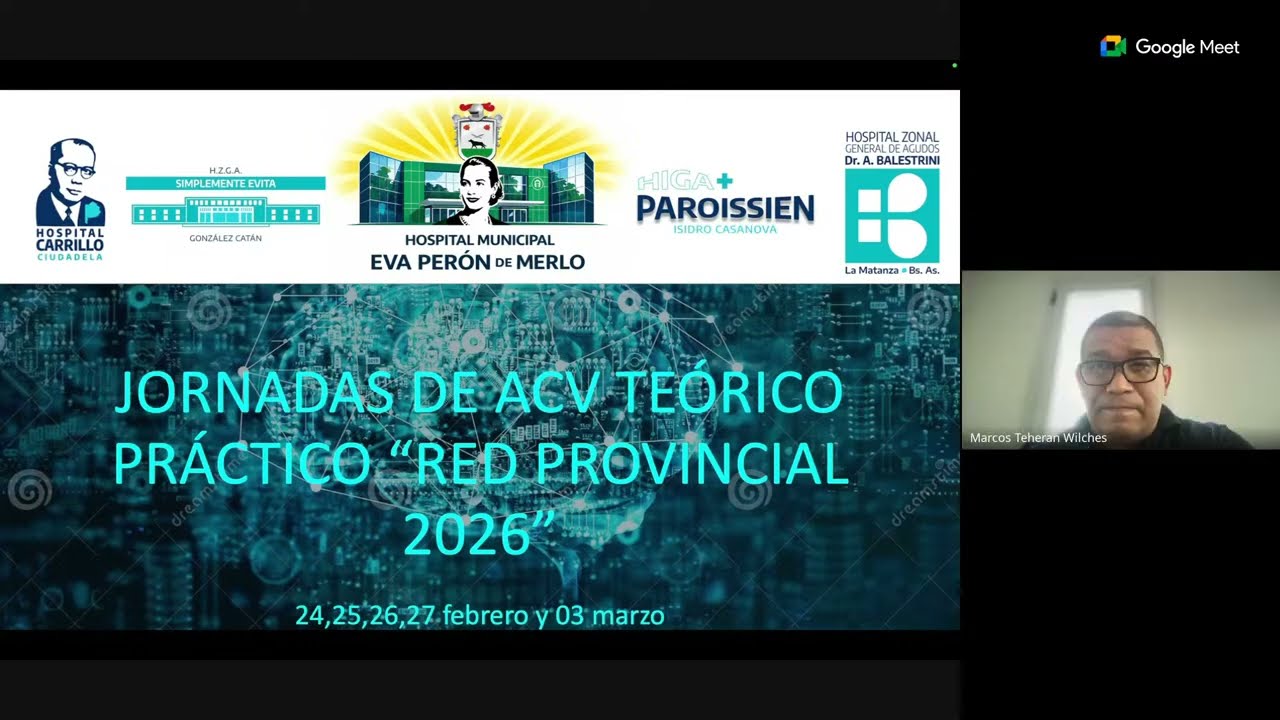 Código ACV Prehospitalario - Red ACV PBA - RS XII