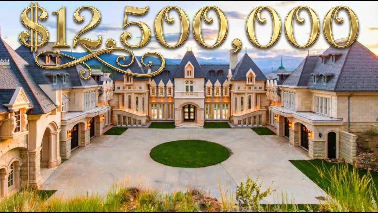 12 MILLION DOLLAR MANSION IN EVERGREEN COLARADO