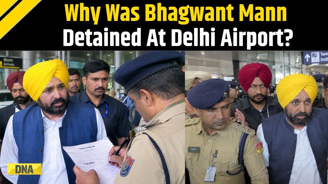 Delhi News: Why Was Bhagwant Mann &lsquo;Detained For 3 Hours&rsquo; At Delhi Airport & Issued Rs 50,000 Challan