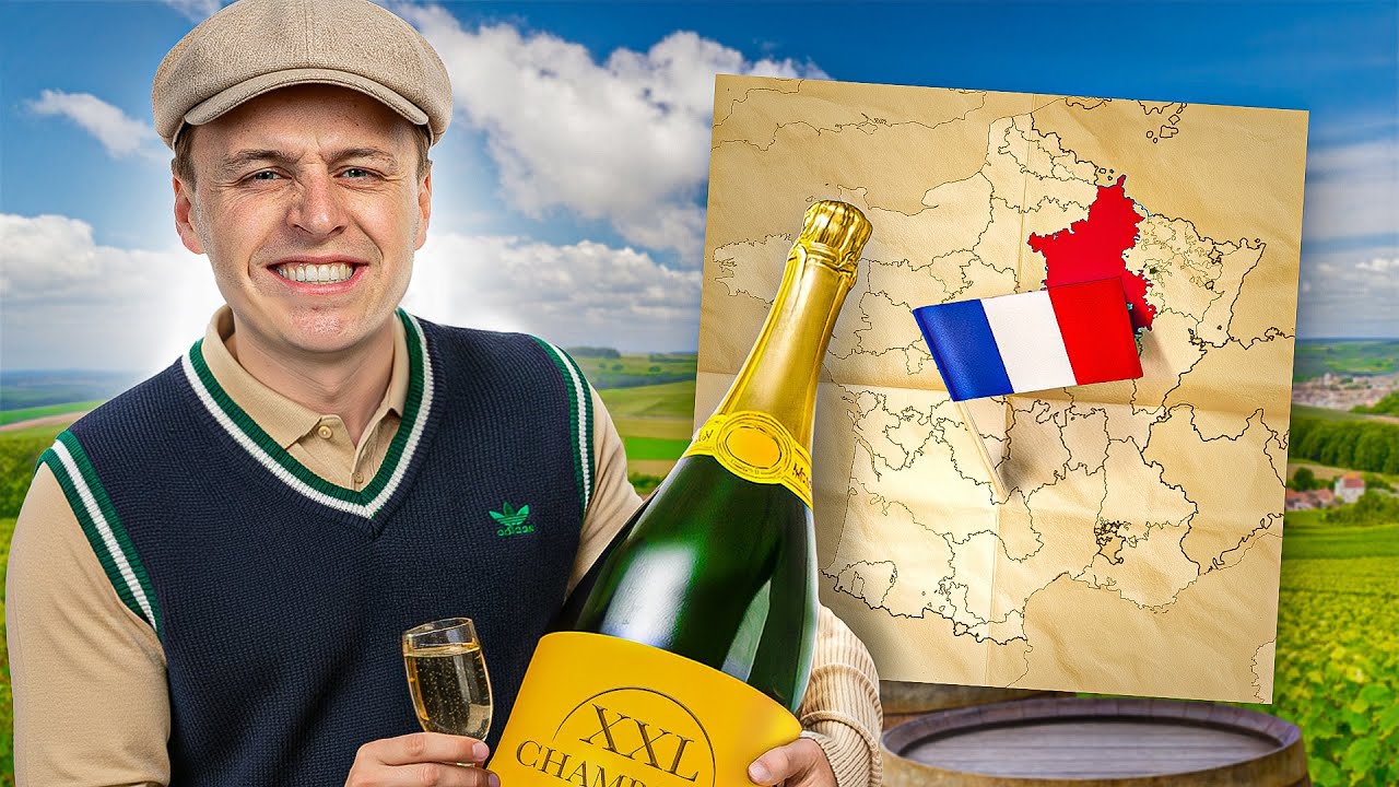 BANKZITTERS LOPEN VAN A NAAR B MET XXL CHAMPAGNE