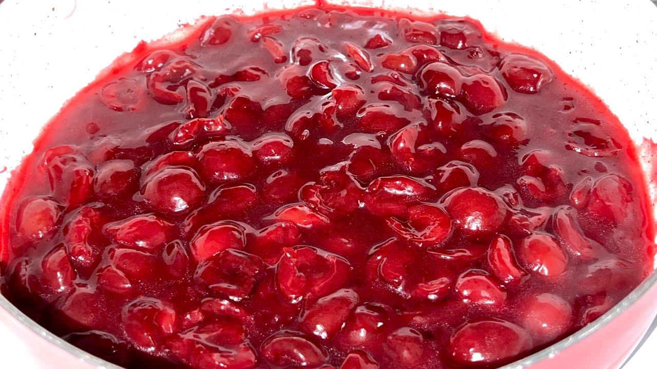 Homemade Cherry Pie Filling Recipe | Tastes Amazingly Delicious!