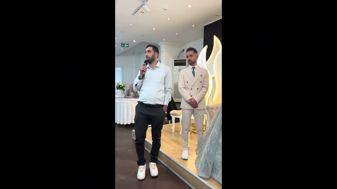 Bu nişanda gelinimizin abisi öyle bir konuştu ki herkes duygulandı…🥲￼