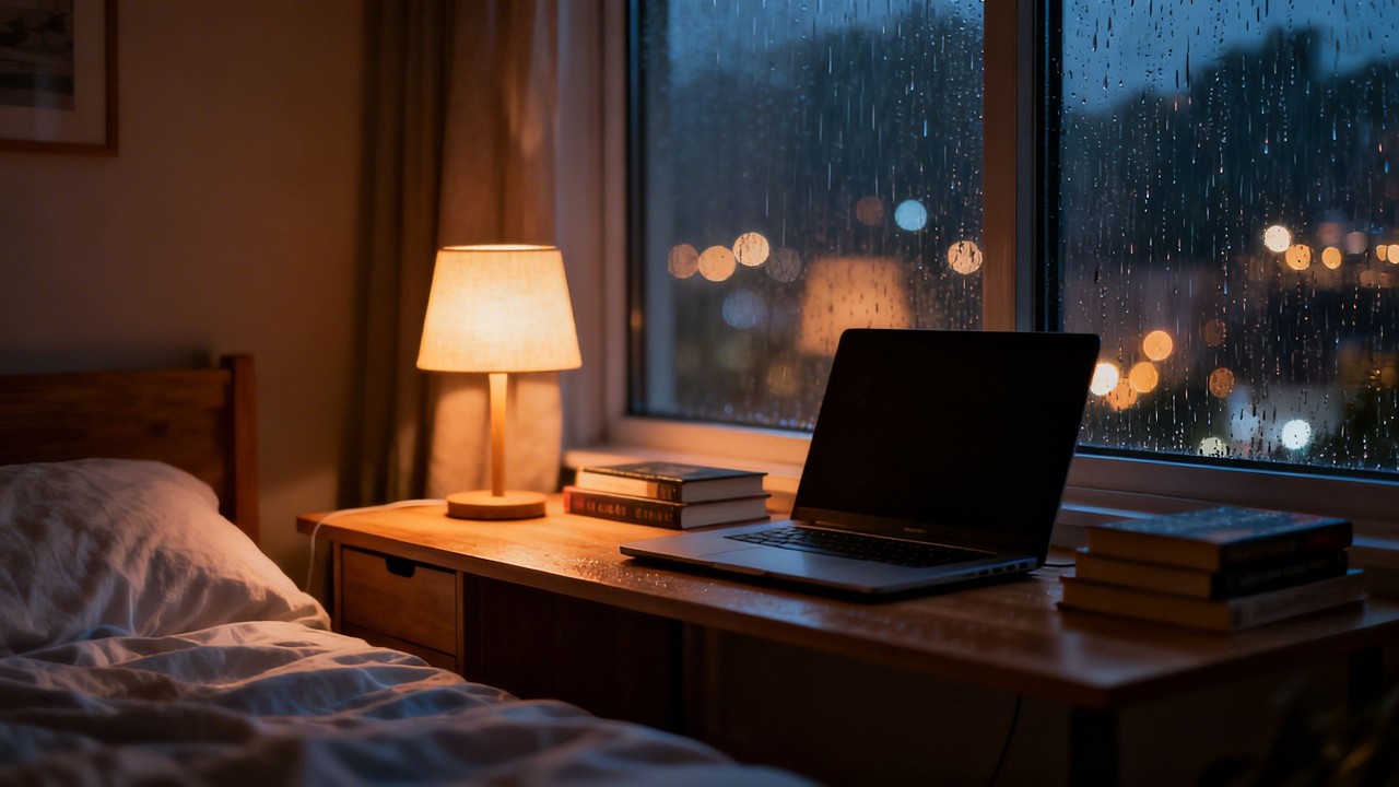 1 Hour Lofi Rain 🌧️ Cozy Study Beats to Relax and Focus