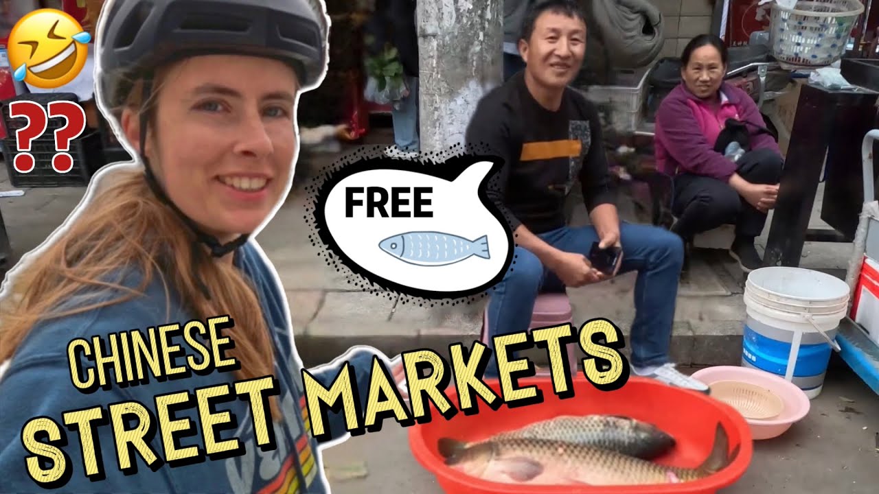 Chinese street markets never disappoint! 😜 美国人被误以为俄罗斯人，竟然有特殊福利…😂 2000km骑行记 🚲