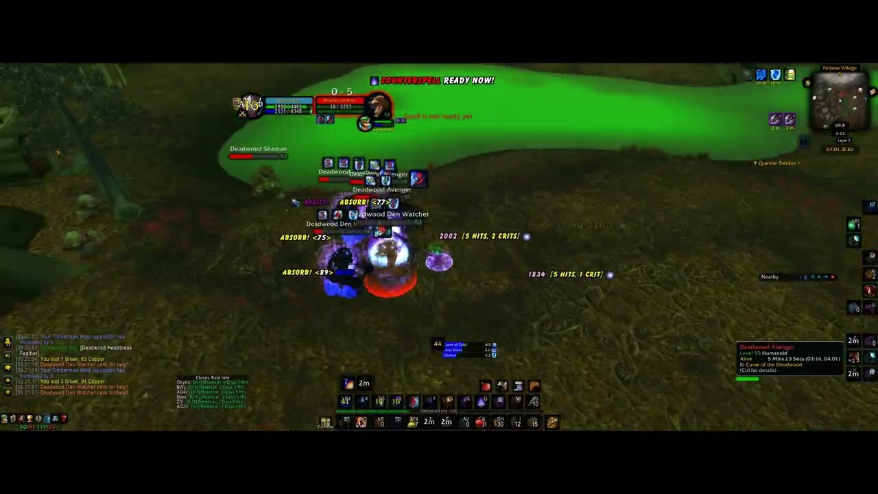 Timbermaw rep AOE farm