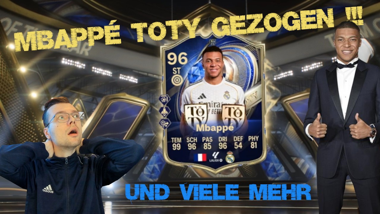 Mbappé TOTY live im Stream gezogen !!!  I Best of TOTY-Packs