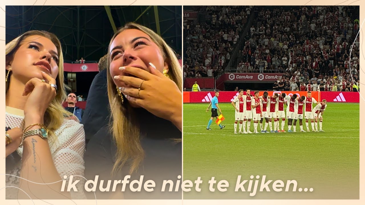 IK NAM MIJN CAMERA MEE NAAR DEZE SPANNENDE AJAX WEDSTRIJD... // weekvlog 28 ࿎ Jade Anna