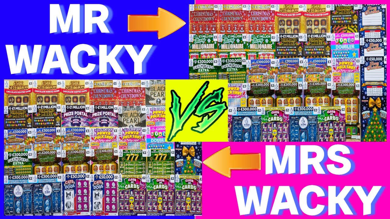 MR Vs MRS Scratch cards BATTLE 🍀 Who Wins?
