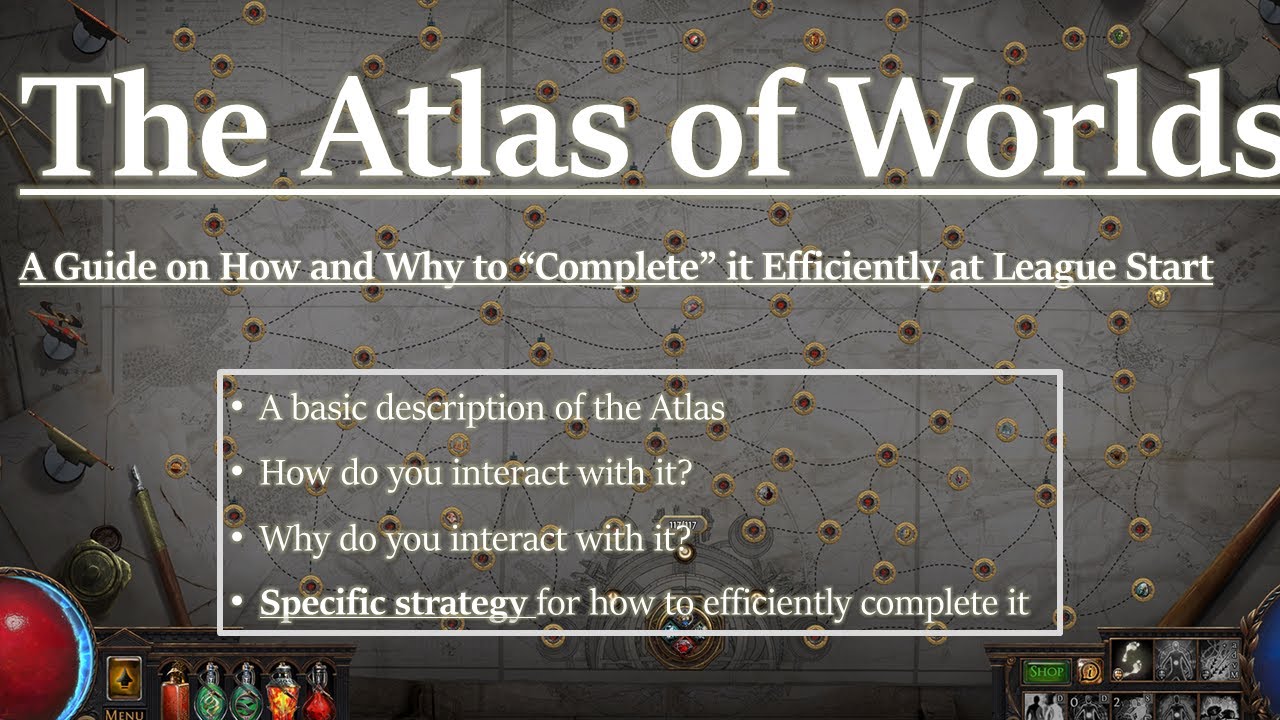 [POE 3.25] A Complete Beginner's Guide to the Atlas of Worlds: The What, Why, and How.