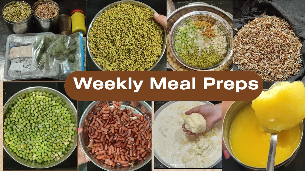 Moms  Quick & Easy Weekly Meal Preps | ಮೊಳಕೆ ಕಾಳು Sprouts ಮಾಡುವ ಸುಲಭ ವಿಧಾನ | ಕಾಳಿನ ಸಾರು Recipe