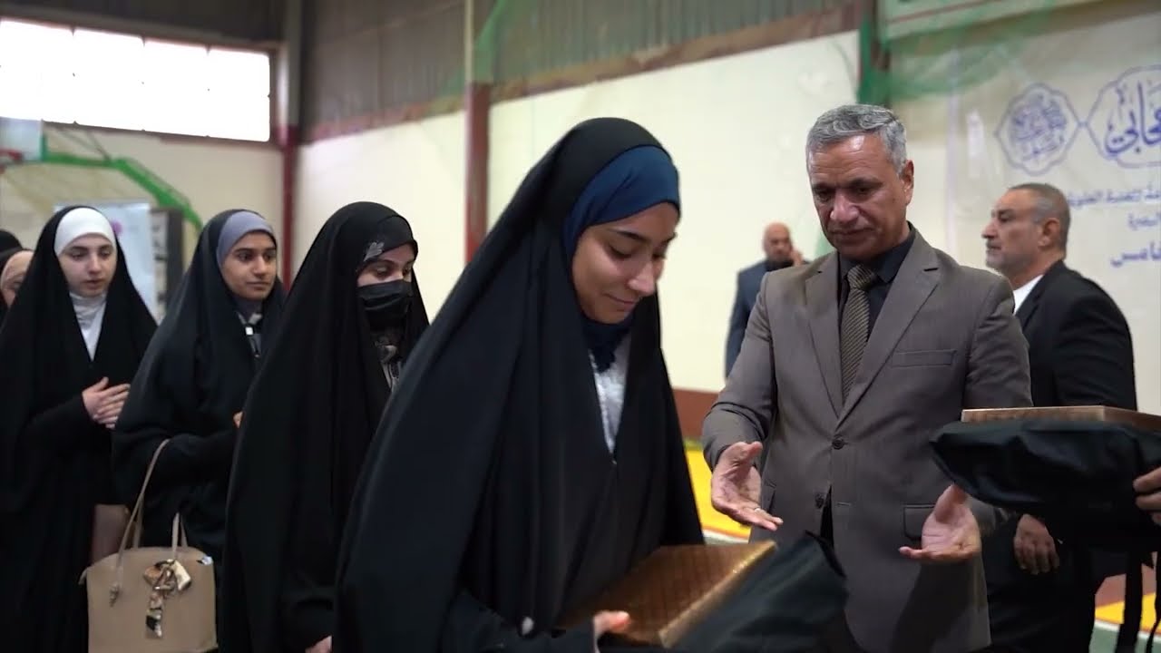 مهرجان عباءتي الخامس من العتبة العلوية المقدسة في الجامعة التقنية الجنوبية بمناسبة ولادة  الزهراء ع