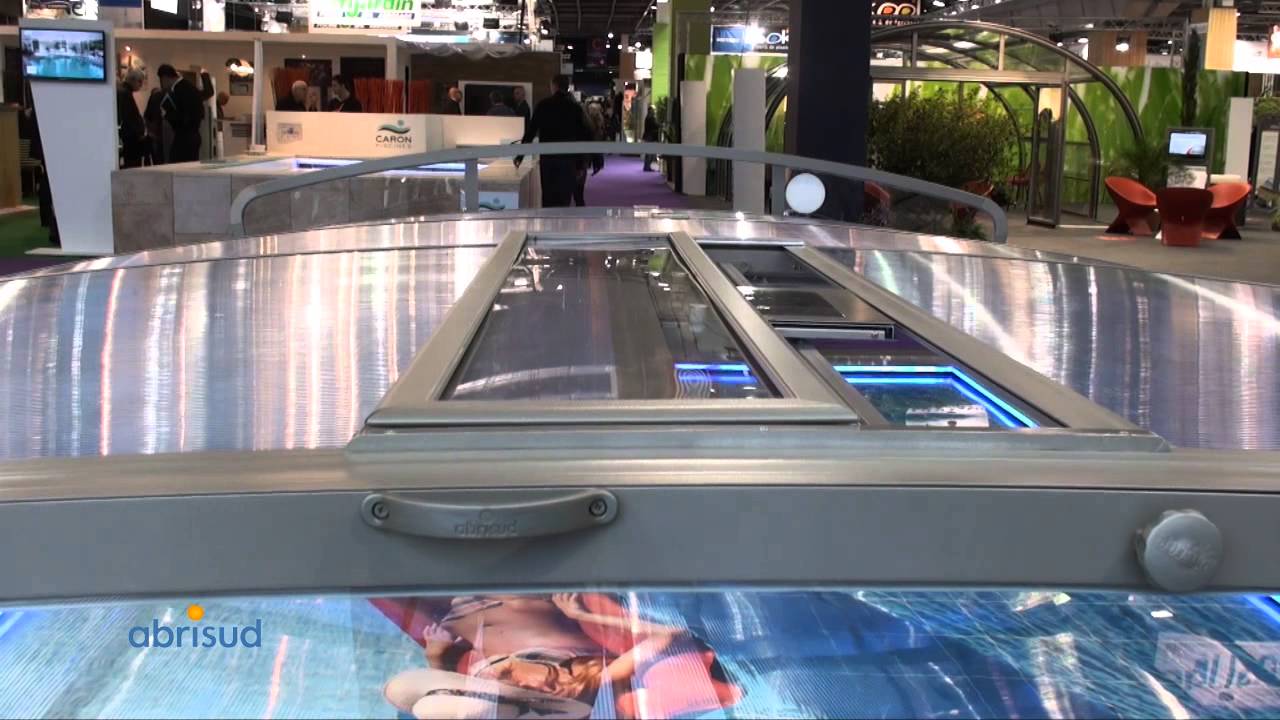 Abrisud presenta su nueva cubierta telescópica en el Salón de la Piscina de París