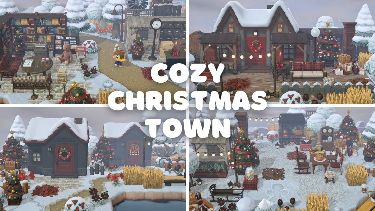 Экскурсия по острову Рождественский городок | Animal Crossing New Horizons