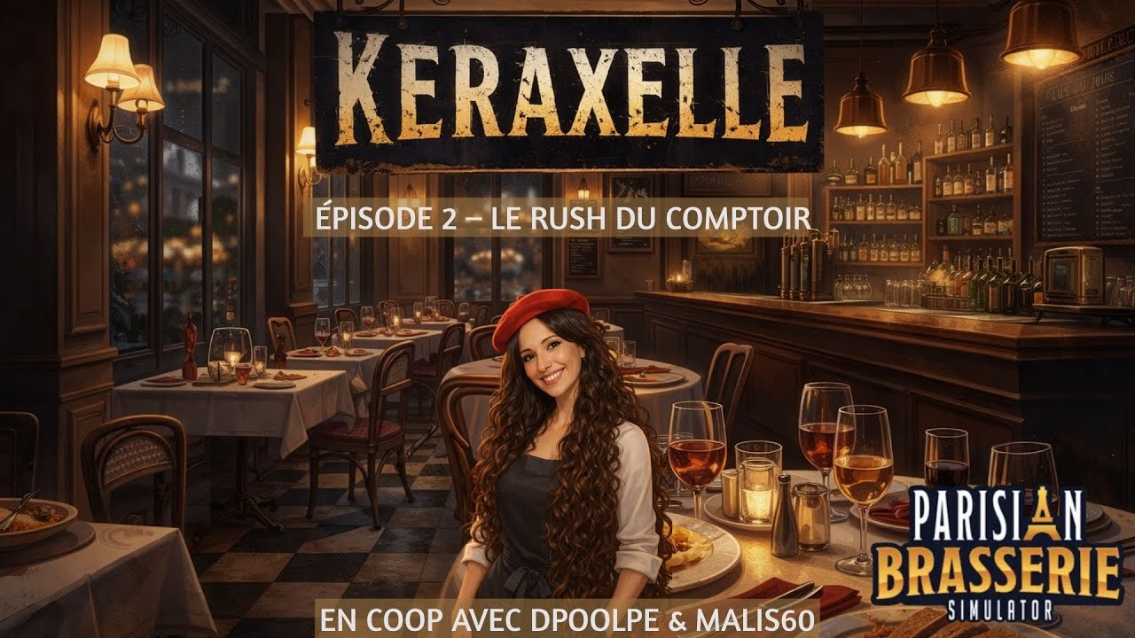 🍺 Parisian Brasserie Simulator | Ep. 2 : Le Rush du Comptoir (rediff live)