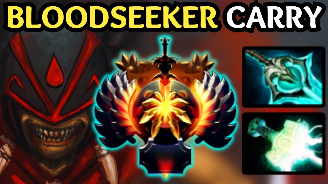 🔥 BLOODSEEKER Carry Masterclass — Huge Impact Play! 🔥 Dota 2 Gameplay
