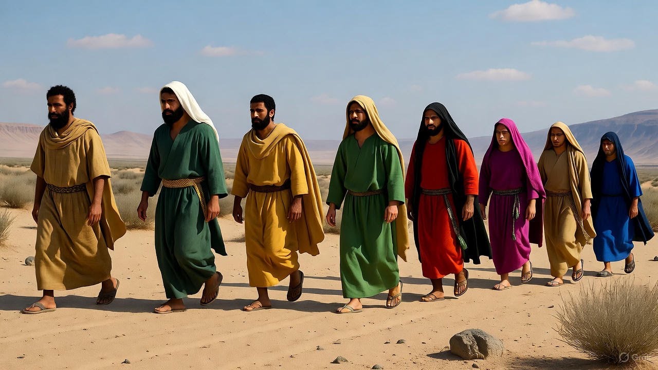 De Jacó a Israel – A Formação das Doze Tribos Sagradas