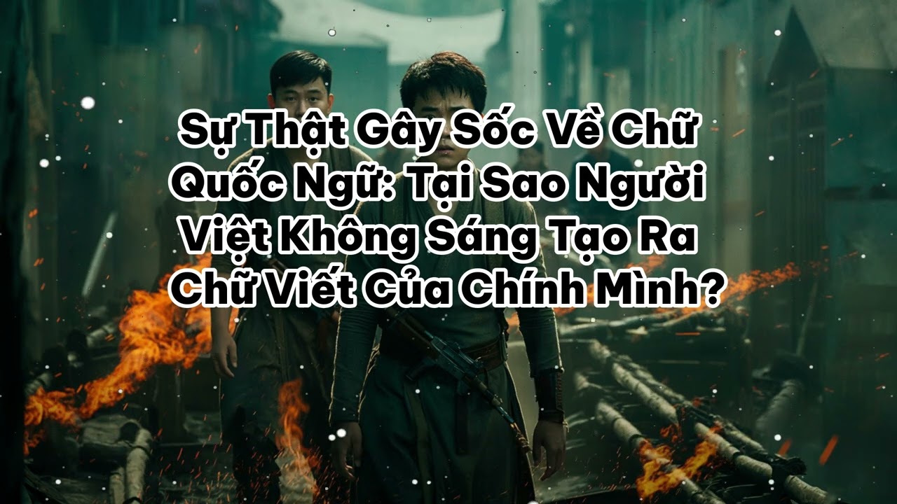Sự Thật Gây Sốc Về Chữ Quốc Ngữ: Tại Sao Người Việt Không Sáng Tạo Ra Chữ Viết Của Chính Mình?