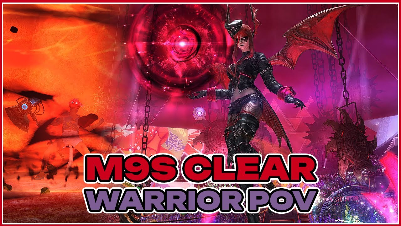 FFXIV M9S Clear - Tank Warrior / MT POV
