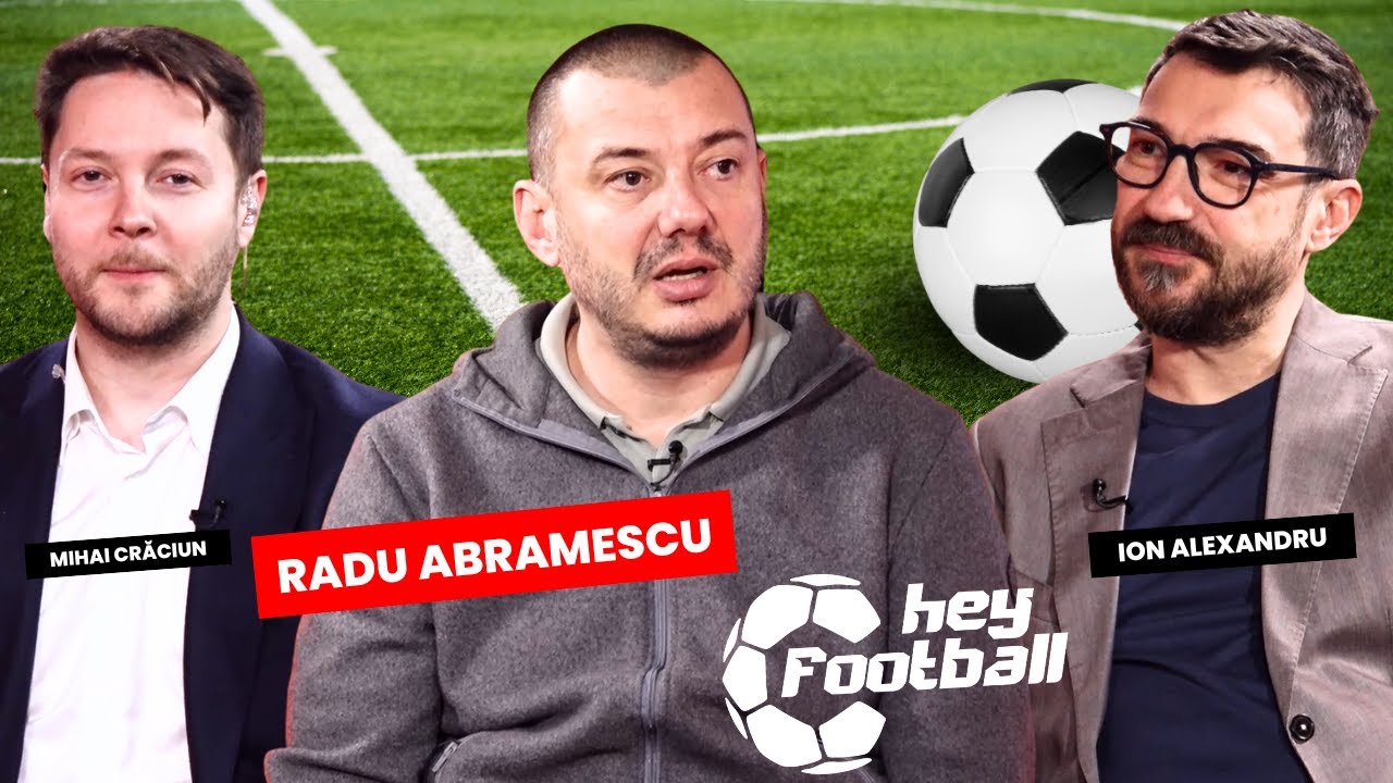 #19 RADU ABRAMESCU: CELE MAI ENERVANTE GREȘELI ale COMENTATORILOR DE FOTBAL | Hey Football