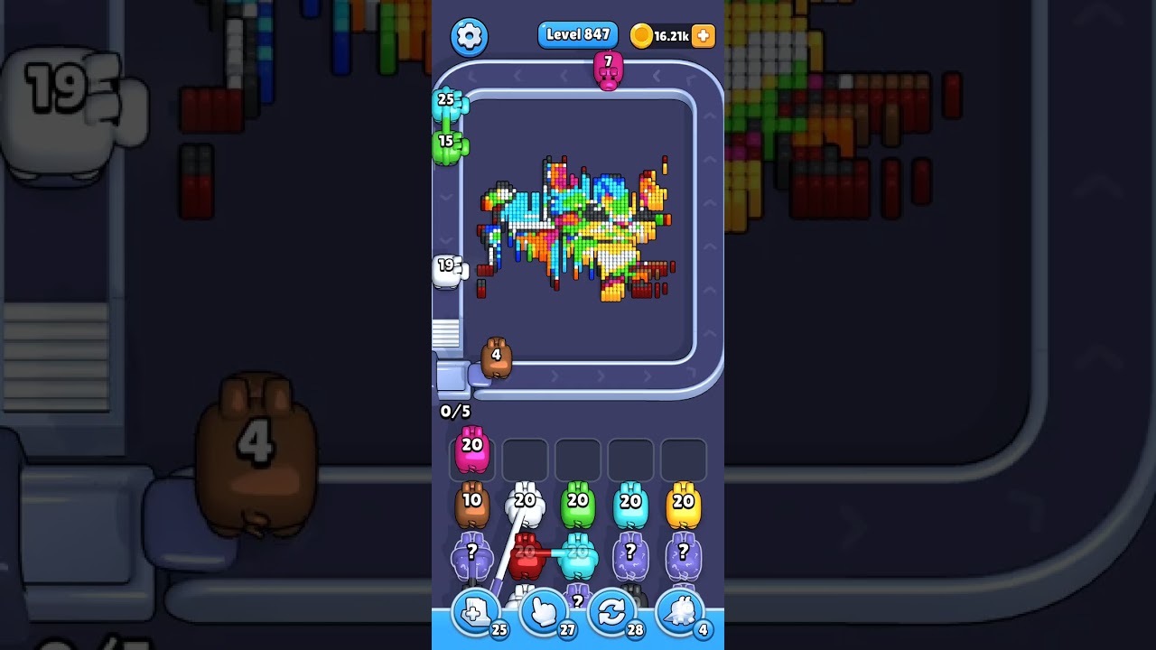 Pixel Flow — level 847