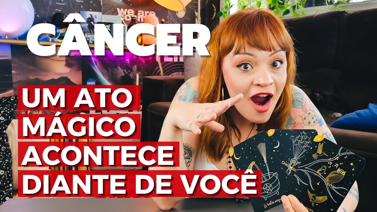 CÂNCER FOI REVELADO NA MESA REAL! UM ATO MÁGICO ACONTECE DIANTE DE VOCÊ #CANCERTAROT  #TAROT #SIGNO