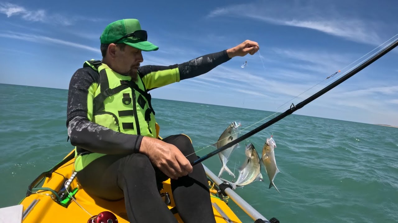 (PEK) Pesca en kayak en Mar del Sur, 6 de enero de 2026