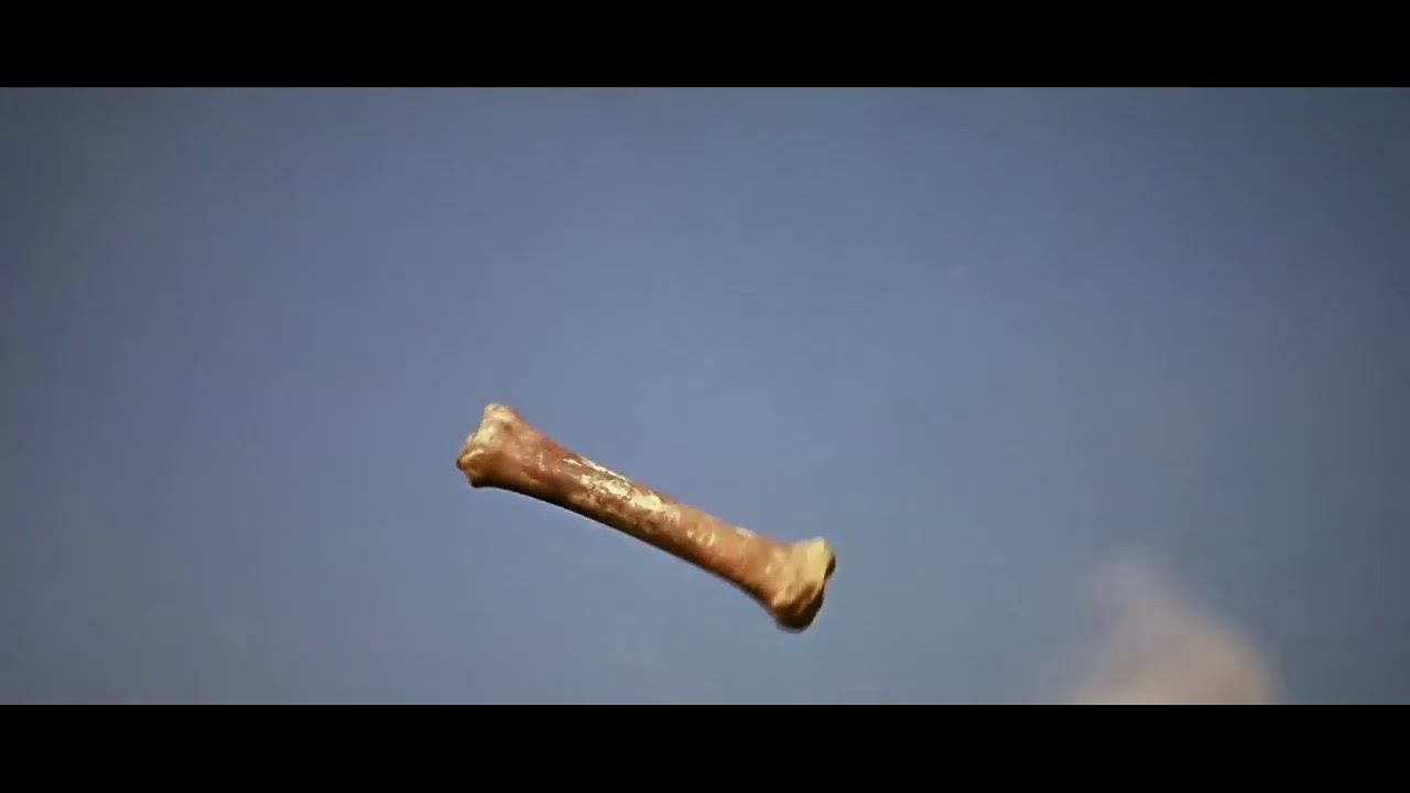 2001: A Space Odyssey (Edited) Bone/Satellite Match Cut