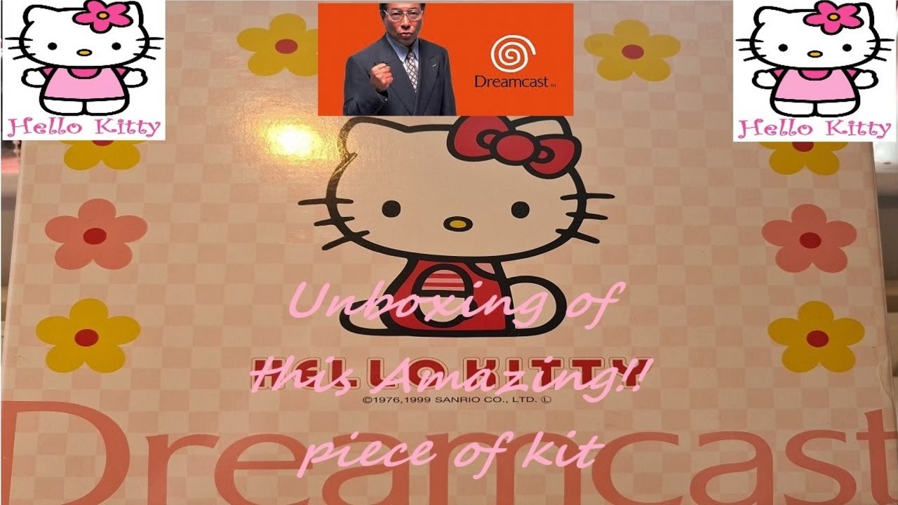 Hello Kitty Dreamcast Unboxing