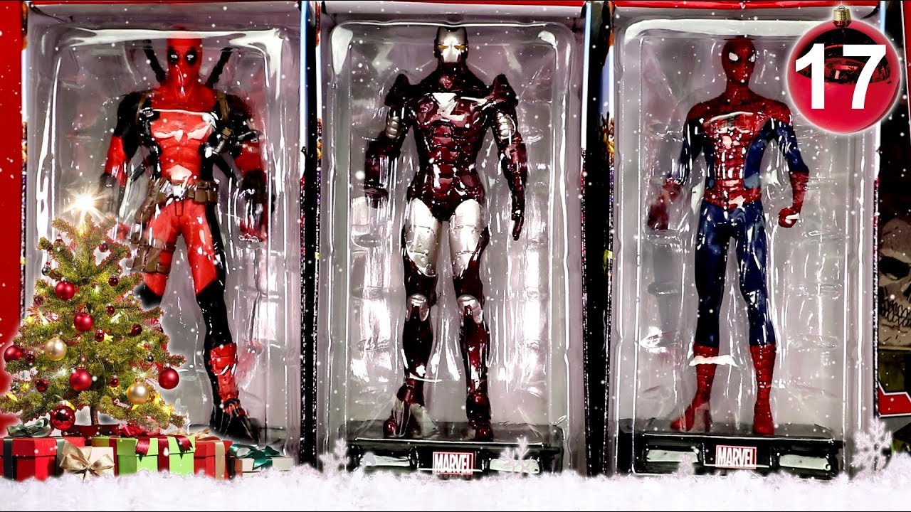 Marvel FIGUREN KOLLEKTION Spider Man Iron Man Deadpool