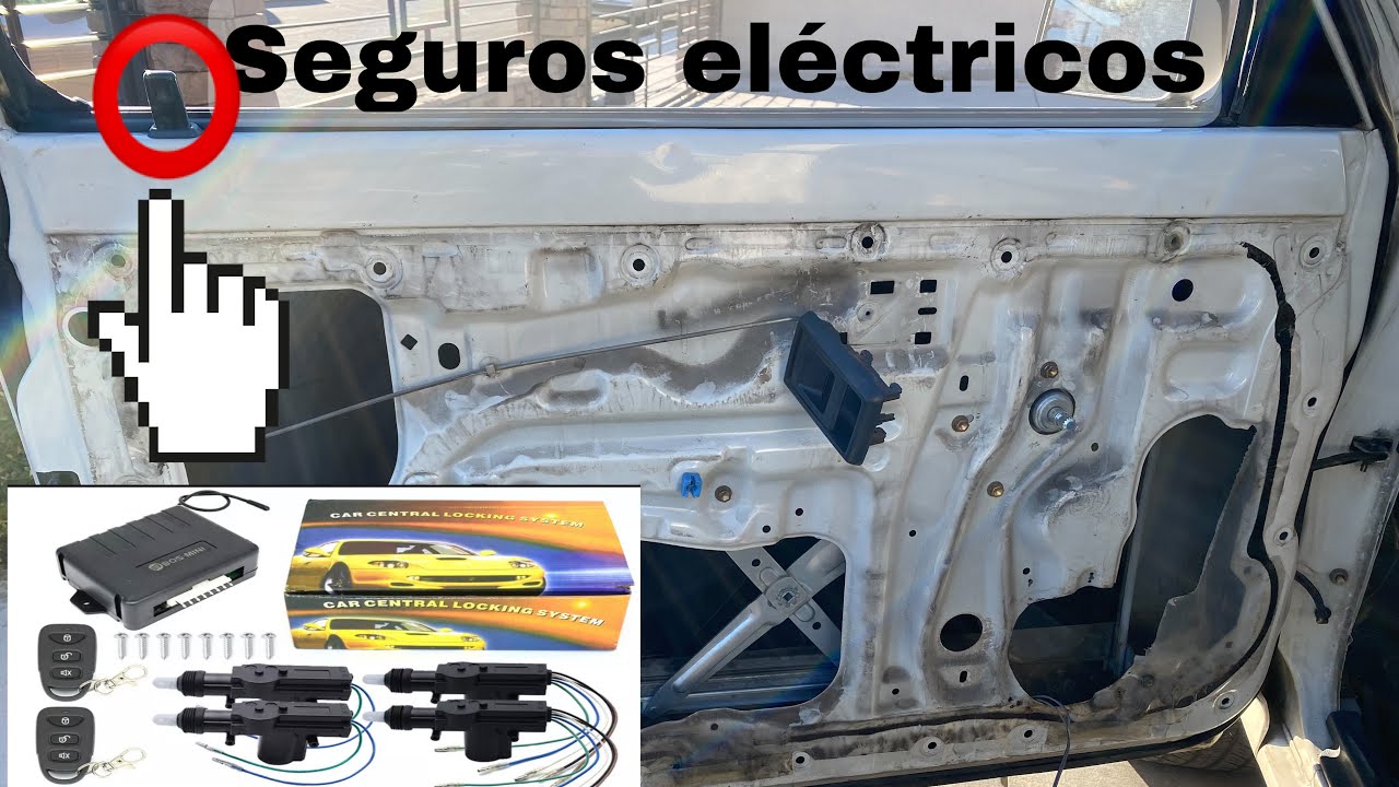 Como Convertir seguros manuales a eléctricos |Toyota pickup