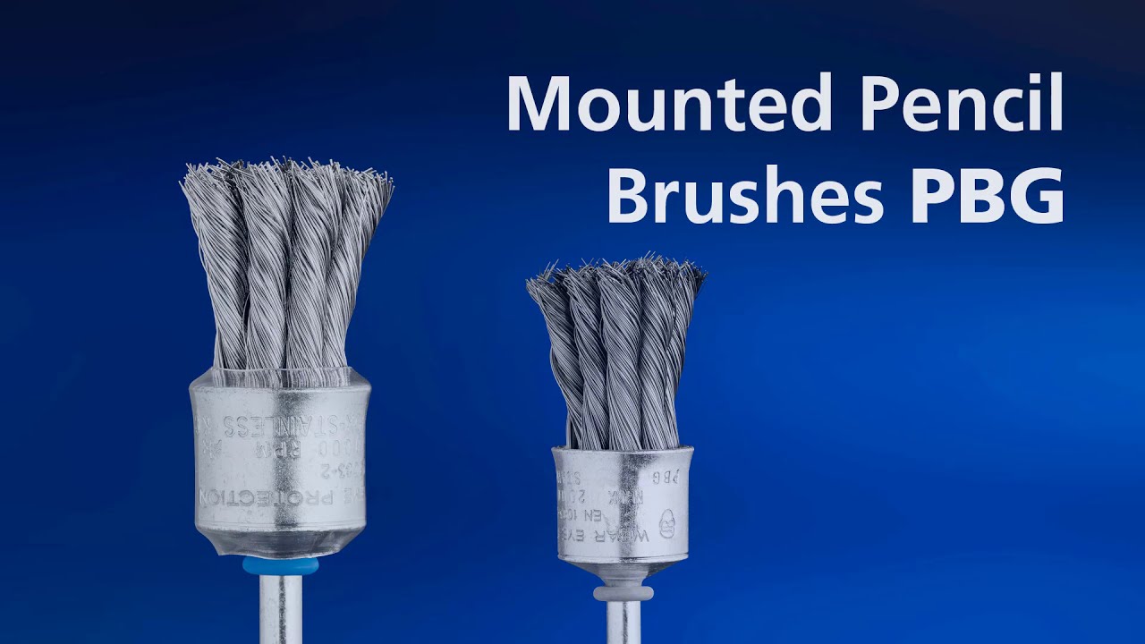 PFERD Shank Mounted End Brush - Knotted PBG