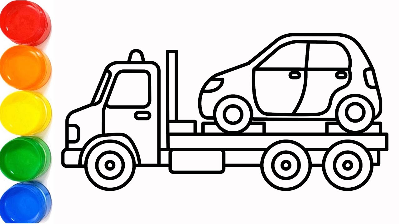 How to Draw a Rescue Truck | Step by Step Drawing Tutorial