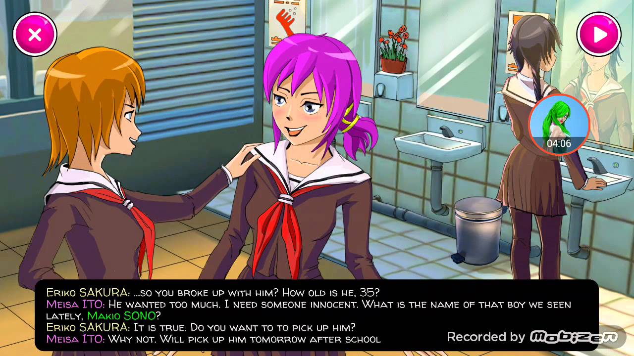High school simulator girla and yandere school😄