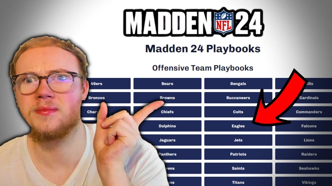 ALL PLAYBOOKS FOR MADDEN 24 HAVE BEEN RELEASED